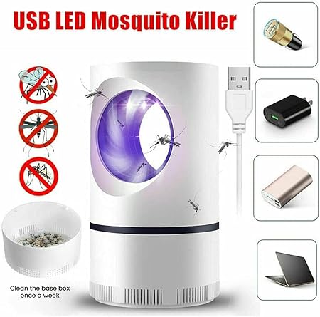 Uv Lamp Mosquito Killer Lamp | Electric Mosquito Trap | Electronic Mosquito Trapper