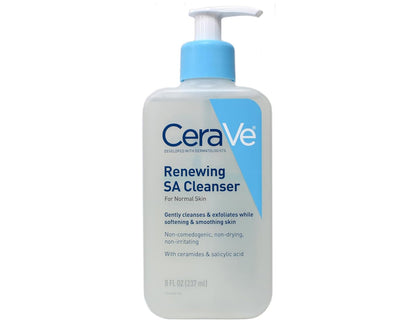 Cerave Renewing Sa Facial Cleanser For Skin Smoothness