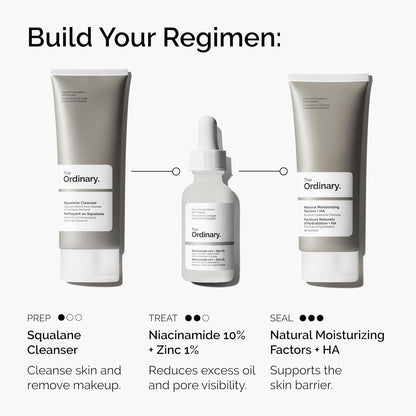 The Ordinary Niacinamide Serum 10% + Zinc 1% Supersize Serum 30ml Best Quality Serum