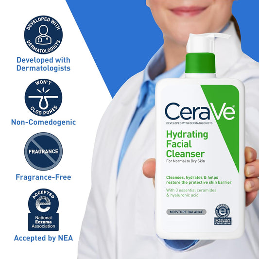 Cerave Smooth Texture Foaming Cleanser For All Skin Type 236ml