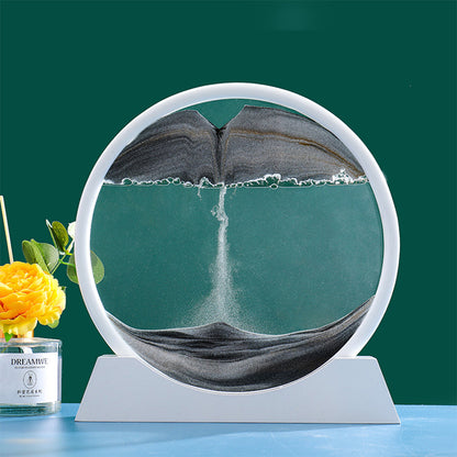 Moving Sand Art 6 Inches Sandscape Painting – Sand Clock – Hourglass Sand Timer