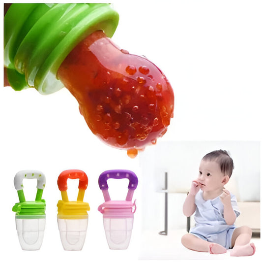 Baby Solid Baby Fruit Pacifier Nepel Fresh Fruit Feeder Infant Teething Toy Nibbler Teether