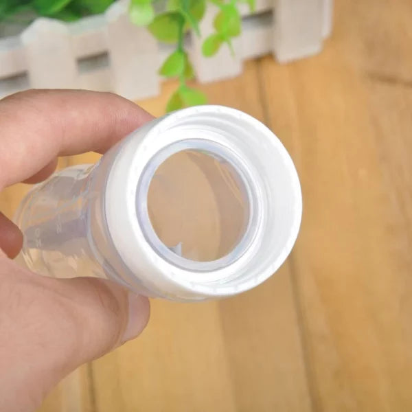 Silicone Bottle Feeding Baby Spoon Feeder (random Color)